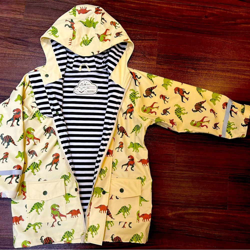 HAS Kids rain jacket size 10 NWOT